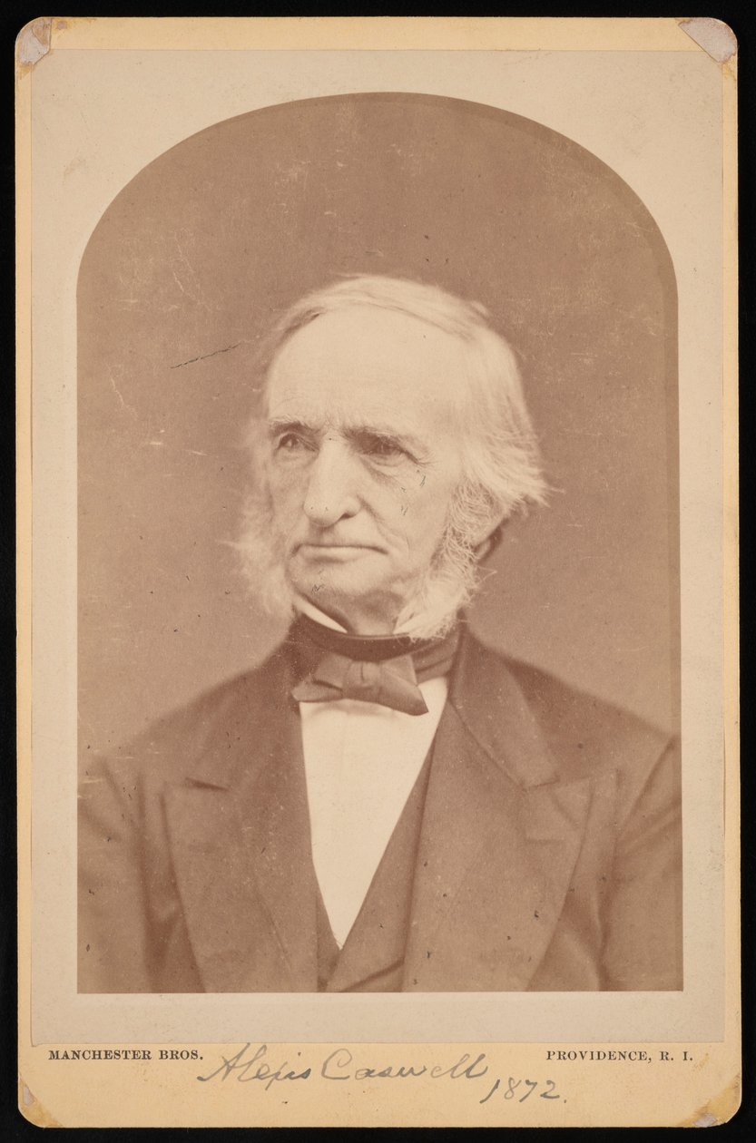 Alexis Caswell 1799-1877年的肖像，1872年。 作者 曼彻斯特兄弟