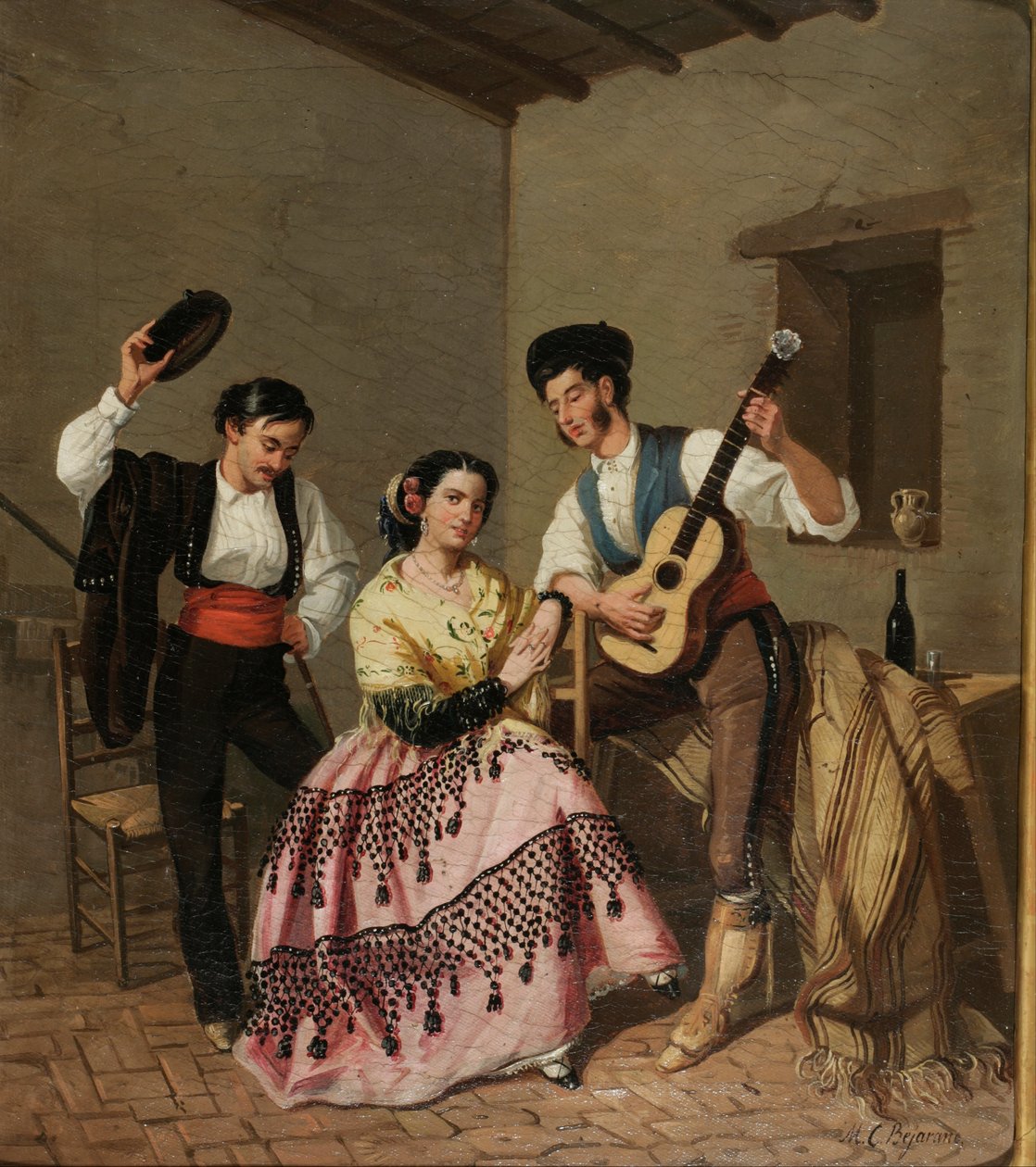对联 作者 Manuel Cabral和Aguado Bejarano