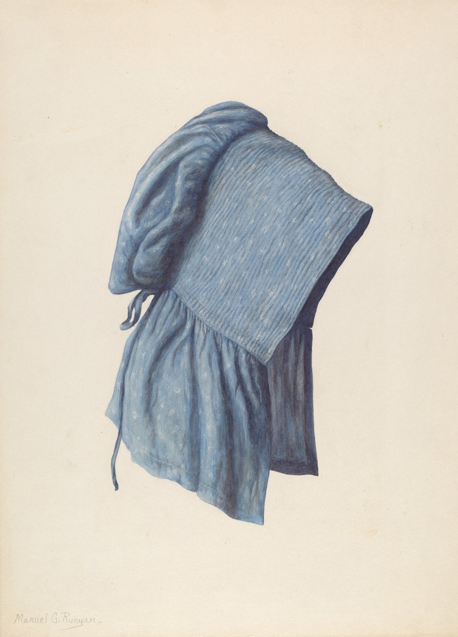 Sunbonnet，约1939年。 作者 曼努埃尔·G·鲁尼安