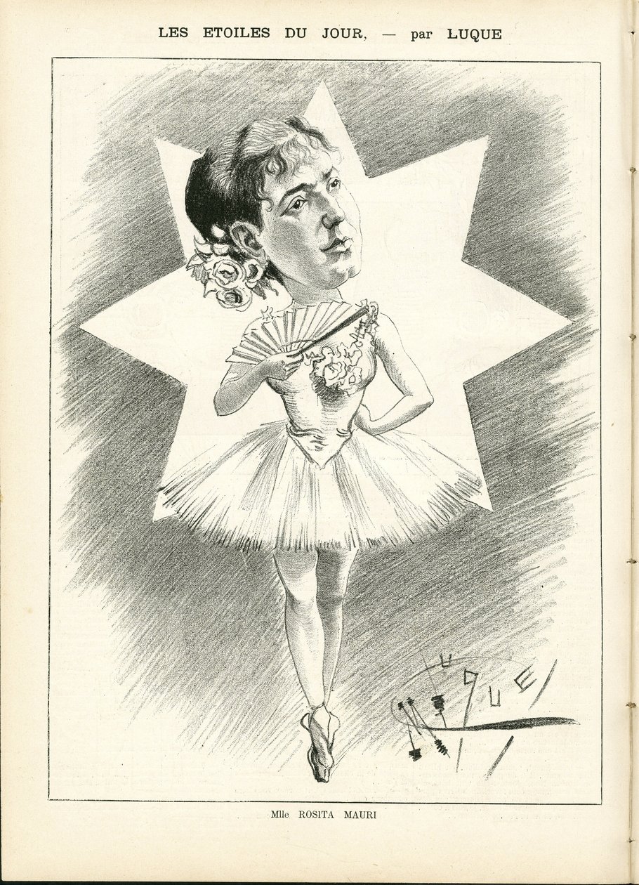 曼努埃尔-卢克（1854-1919）在《漫画》（1880）中的插图 作者 曼努埃尔·卢克（Manuel Luque）