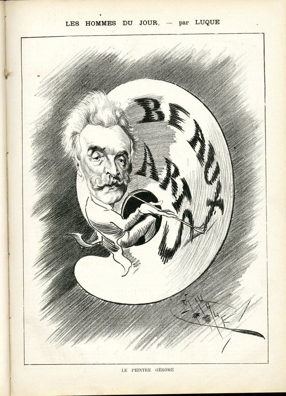 曼努埃尔-卢克（1854-1919）在《漫画》（1880）中的插图 作者 曼努埃尔·卢克（Manuel Luque）