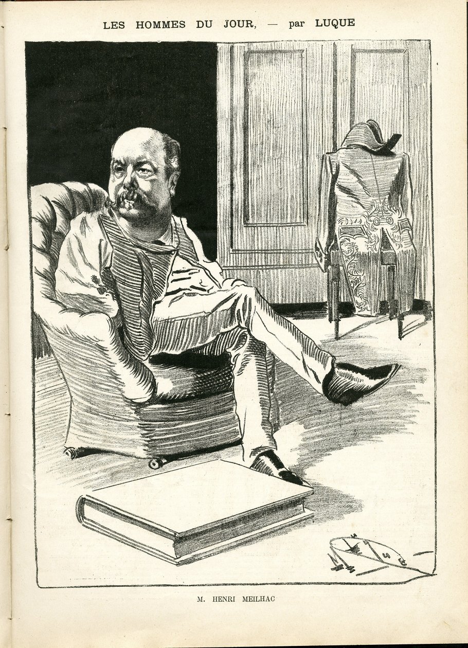 曼努埃尔-卢克（1854-1919）在《漫画》（1880）中的插图 作者 曼努埃尔·卢克（Manuel Luque）
