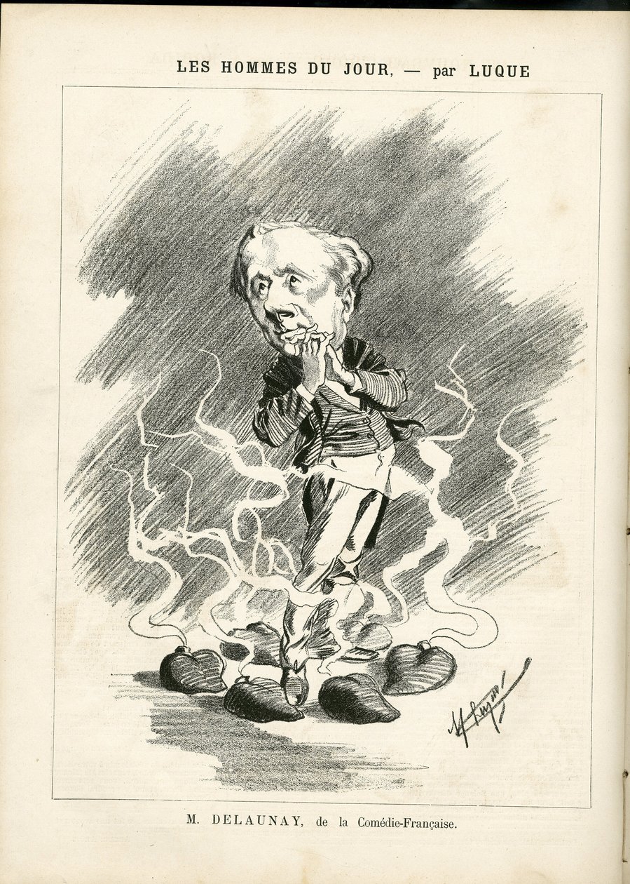曼努埃尔-卢克（1854-1919）为《漫画》（1880）封面所作的插图 作者 曼努埃尔·卢克（Manuel Luque）