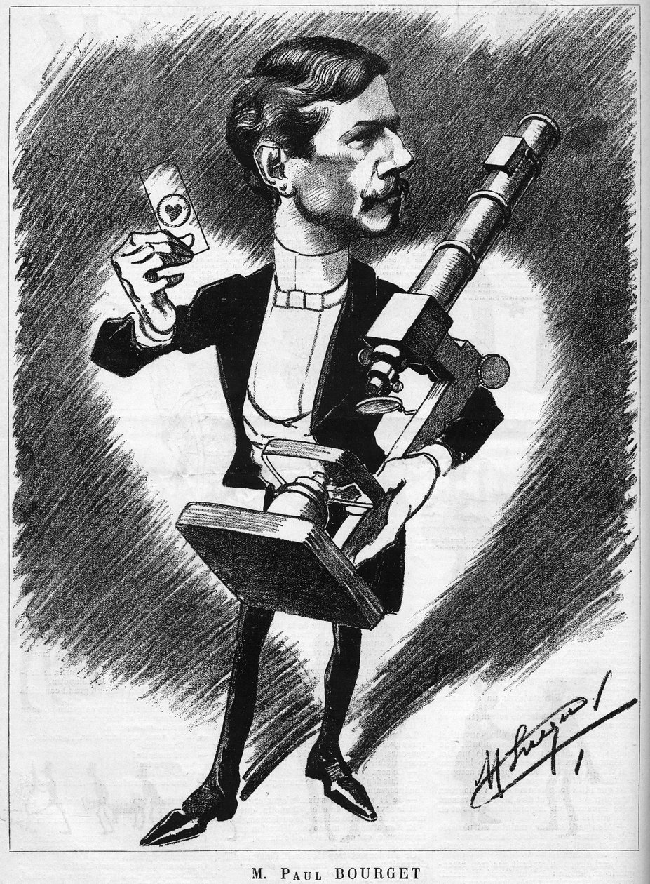 Paul BOURGET (1852-1935) 法国作家。 作者 曼努埃尔·卢克（Manuel Luque）