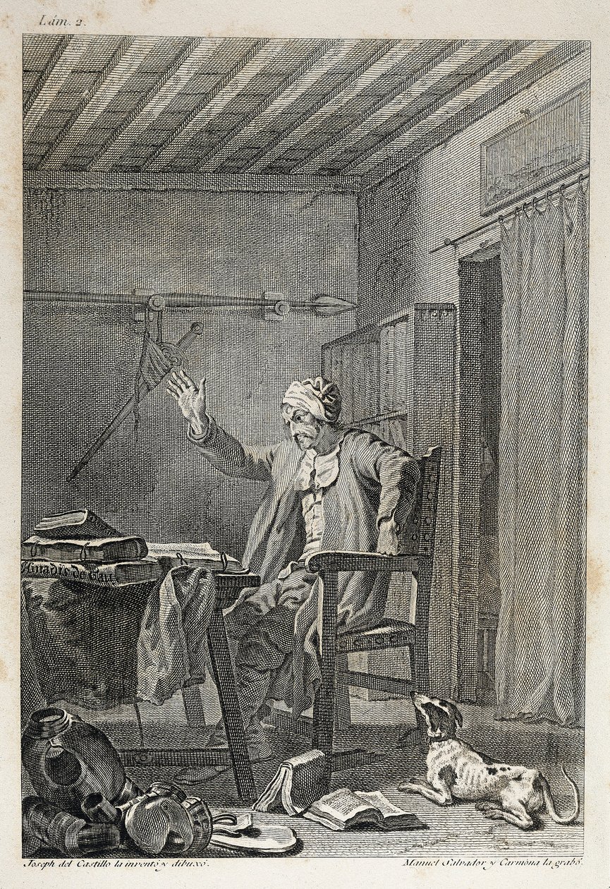 著名绅士堂吉诃德（Quijote）的性格和风度 作者 曼努埃尔·萨尔瓦多·卡莫纳