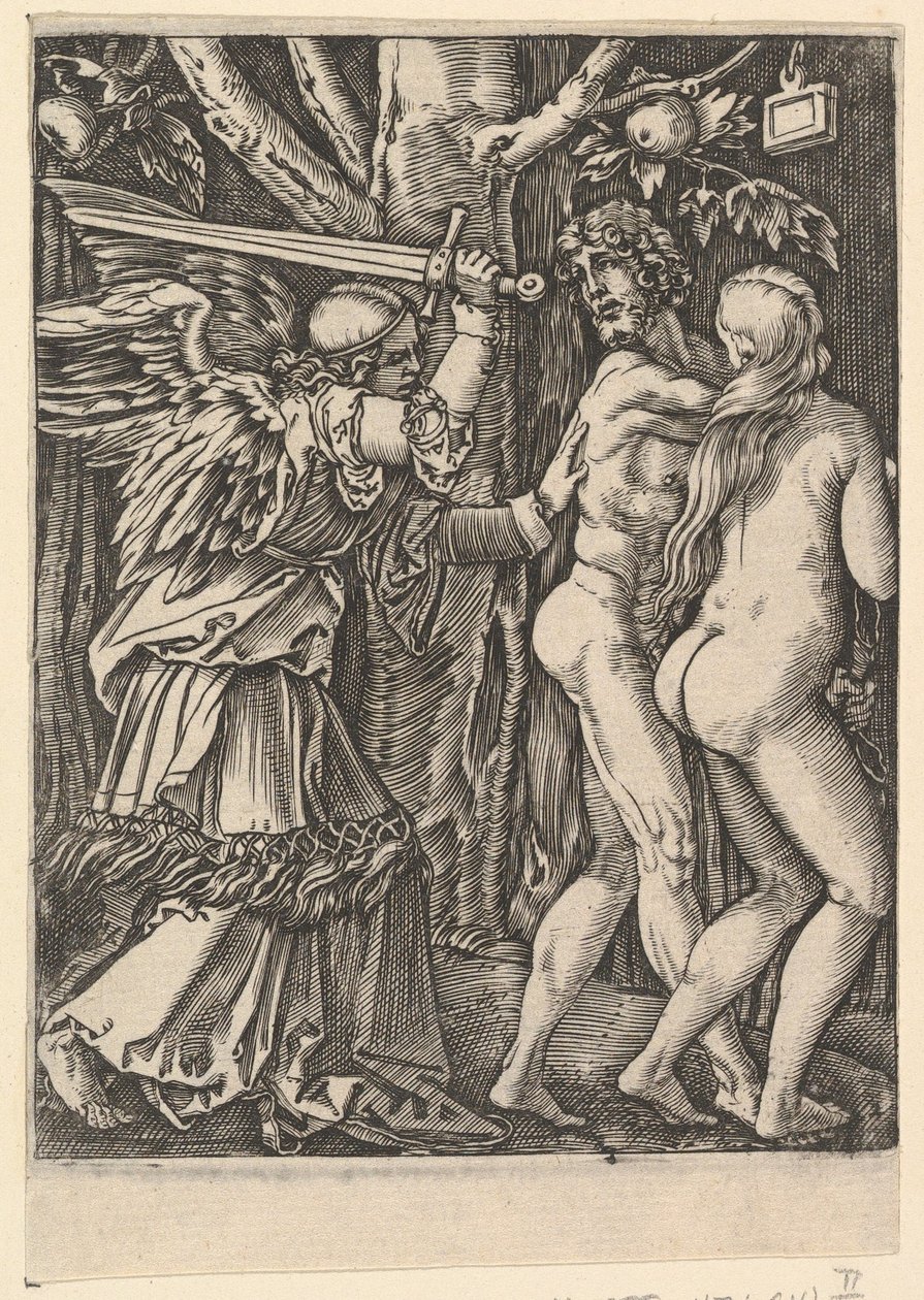 约勒·迪勒（Dürer）之后，从天堂驱逐出去。 1500年至1534年。 作者 马尔坎通尼奥·莱蒙迪