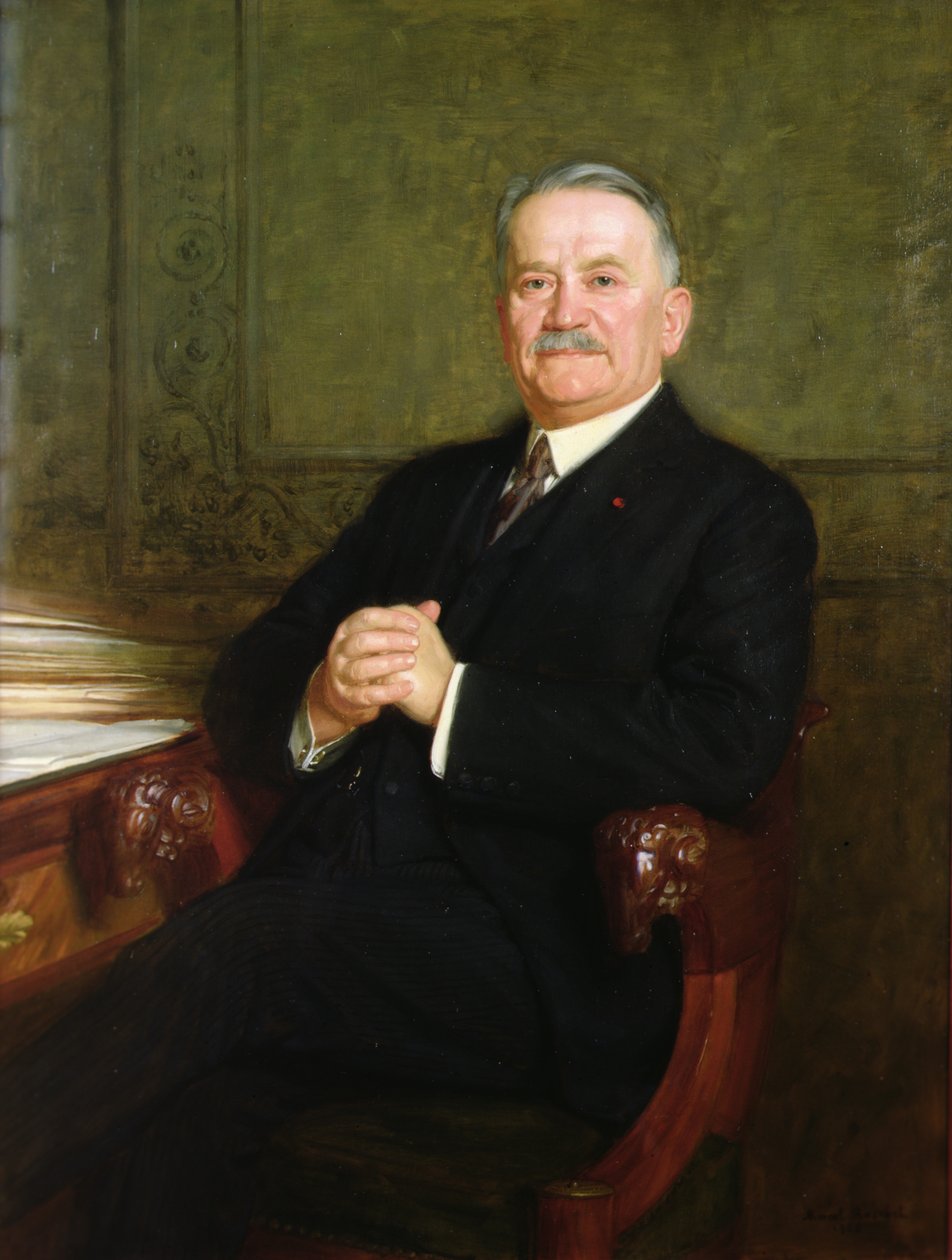 Gaston Doumergue（1863-1937）1926年的肖像 作者 马塞尔·安德烈·巴斯切特