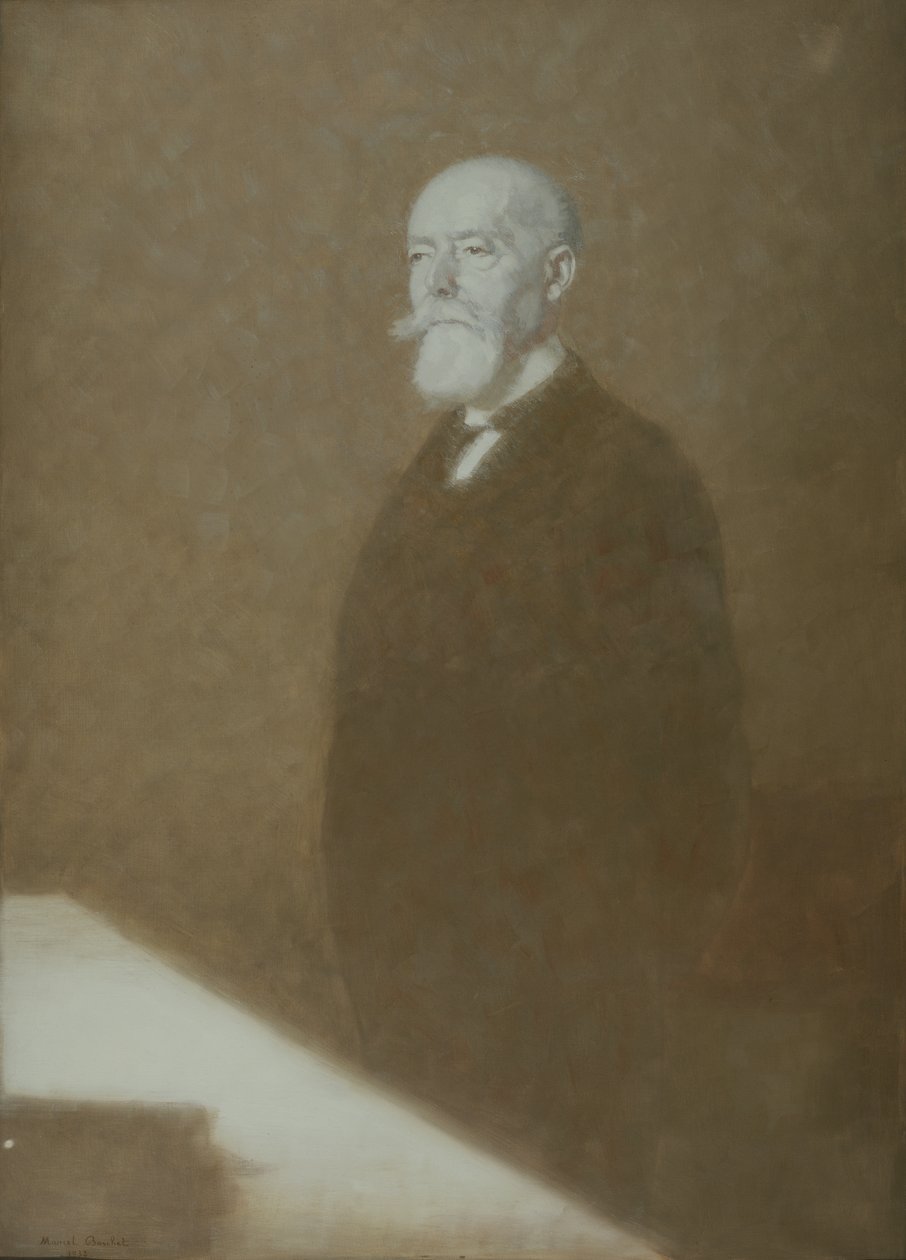 Paul Doumer（1857-1932）1932年的肖像 作者 马塞尔·安德烈·巴斯切特