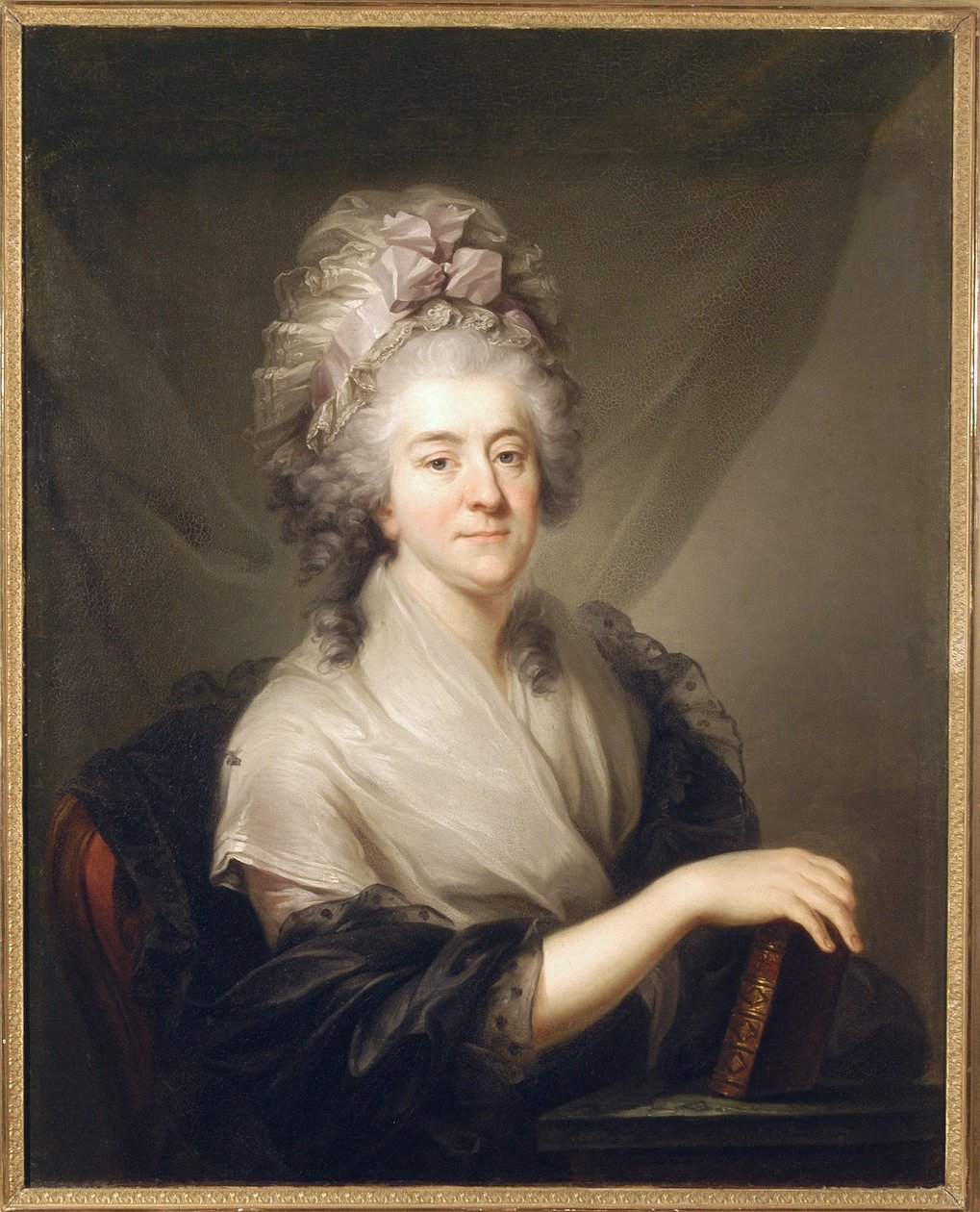 Countess Franciszek Rzewuska，néeCetner，1780 作者 马切洛·巴恰里亚里