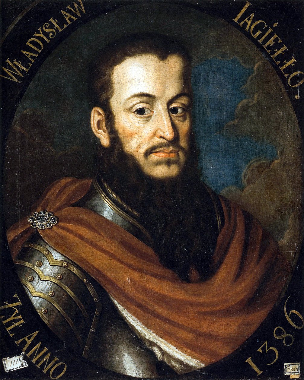 拉迪斯拉斯II Jagellon（拉迪斯拉斯II代Pologne）（1352我1362年至1434年） - 肖像国王瓦迪斯瓦夫二世。 Jagiello比肩Bacciarelli，马塞罗（1731年至1818年） 作者 马切洛·巴恰里亚里