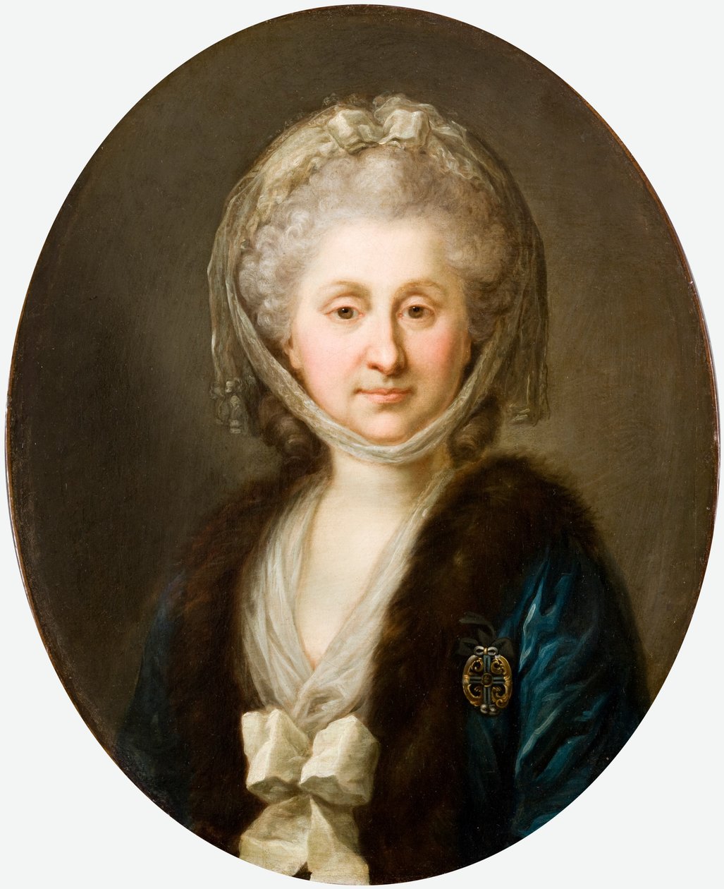 波兰文：Ludwika Zamoyska née Poniatowska 肖像，née Poniatowska 作者 马切洛·巴恰里亚里