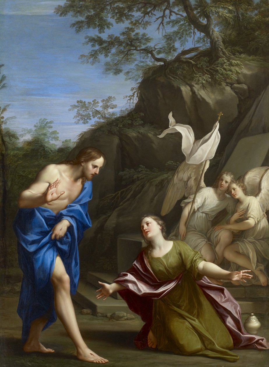 Noli Me Tangere（不要碰我），c.1700 作者 马坎托尼奥·弗朗西斯基尼