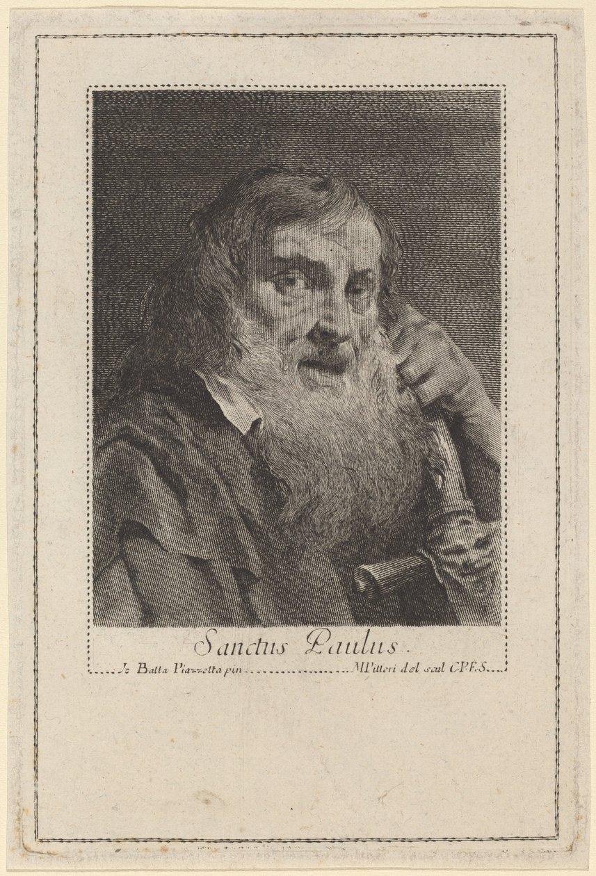 保罗圣歌 作者 Marco Alvise Pitteri 在 Giovanni Battista Piazzetta 之后