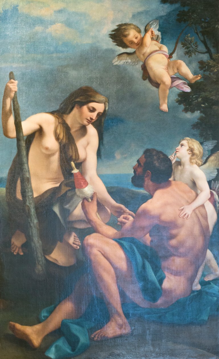 Hercules and Omphale   1460616   zh       chinese Successfully Translated  Original: Poster Advertising Rowntrees Elect Cocoa Translat: Poster Advertising 