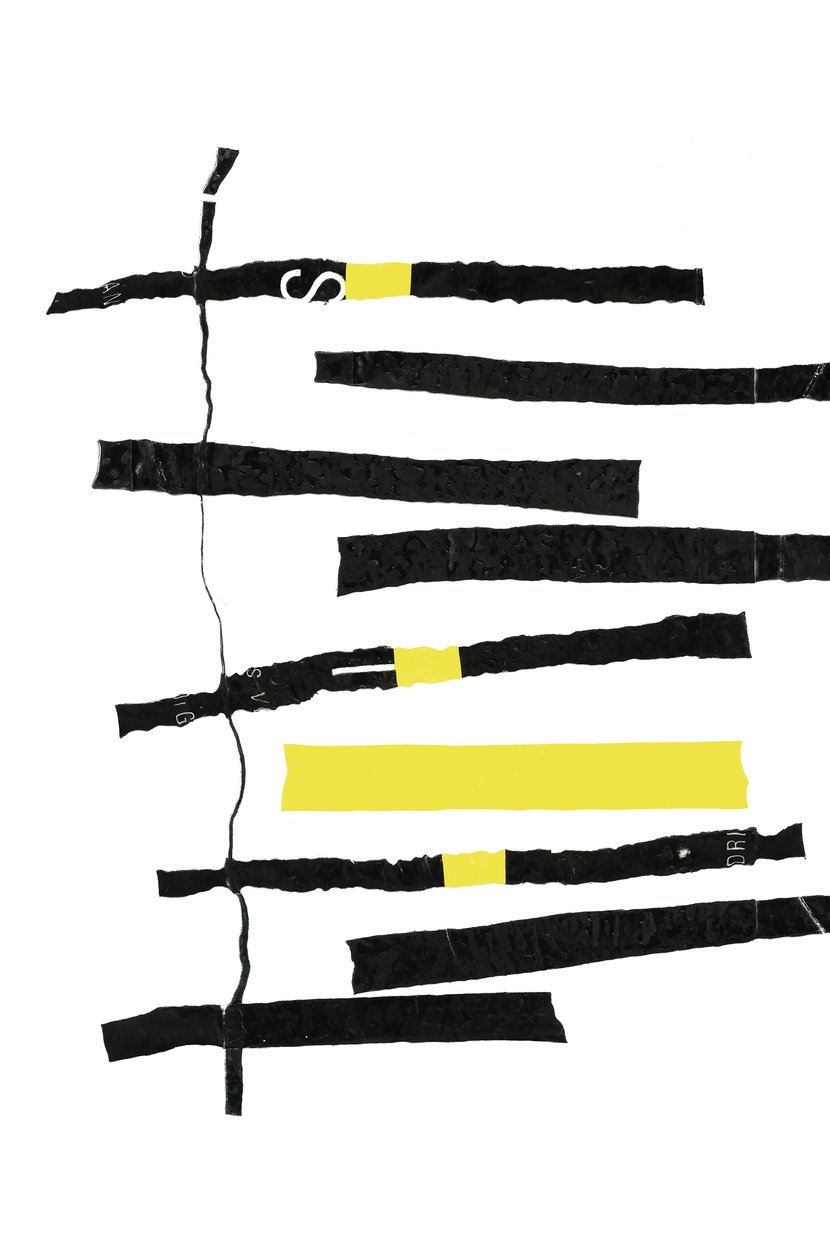 线条，2003 年（拼贴画） 作者 马尔科·坎佩德利
