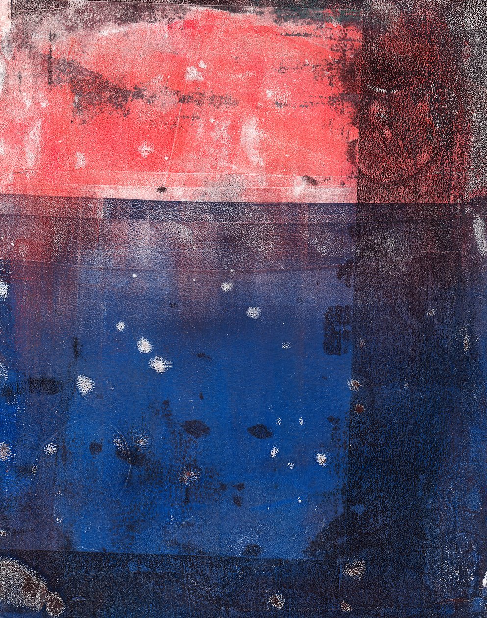 无题 53，2024 年（单版画） 作者 马尔科·坎佩德利