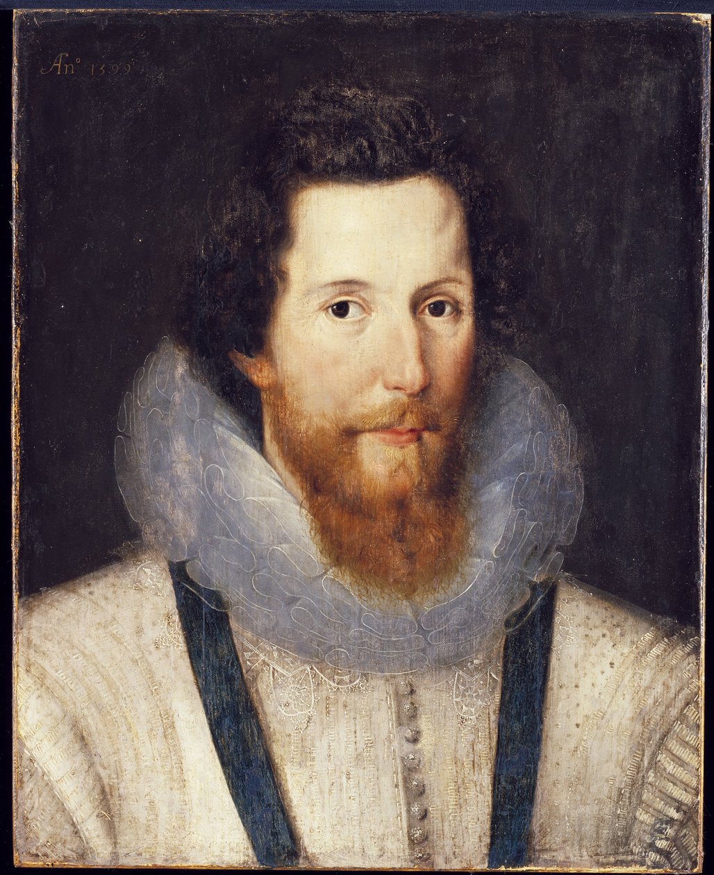 艾塞克斯第二伯爵Robert Devereux的肖像（1565-1601） 作者 Marcus Garret Gheeraerts the Younger
