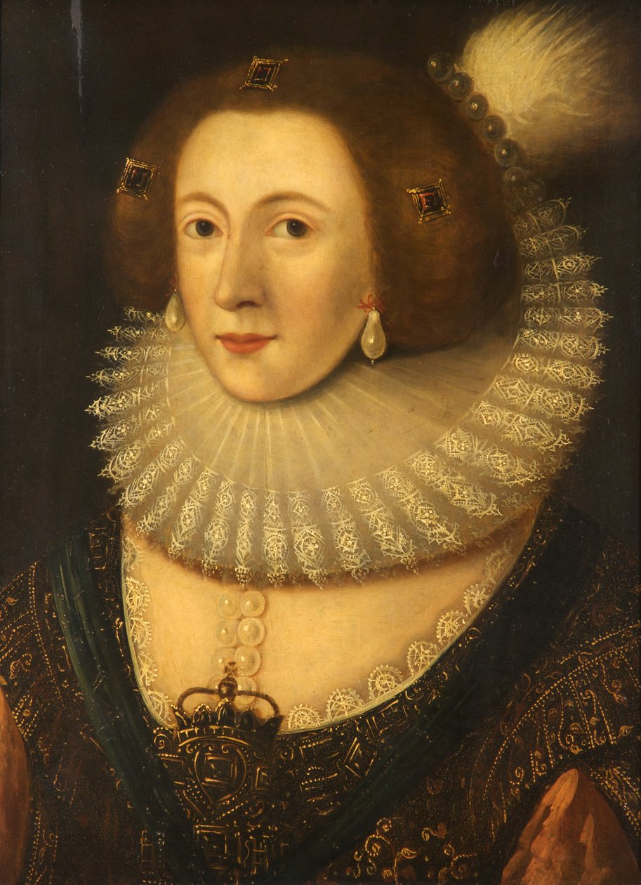 一位女士的肖像，c.1600-35 作者 马库斯·盖埃拉特（Marcus Gheeraerts）