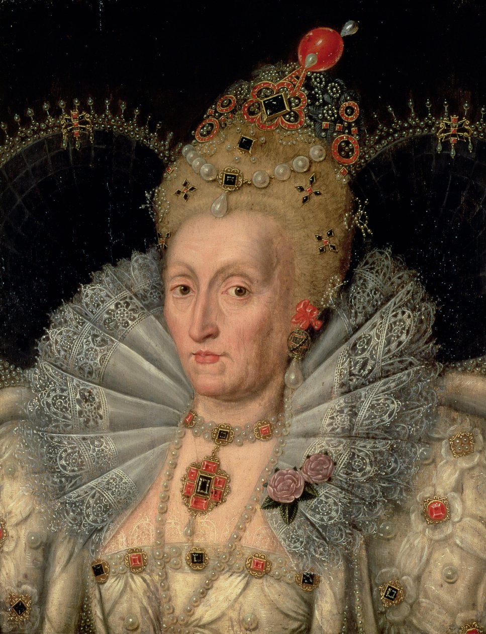 伊丽莎白女王一世（另见63674） 作者 Marcus Garret Gheeraerts the Younger