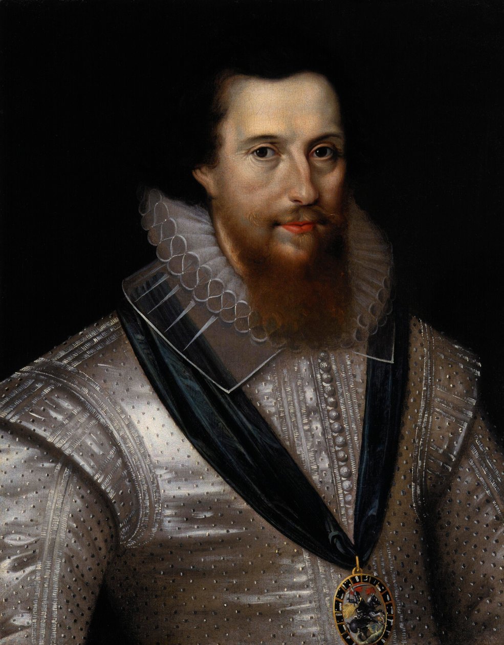 罗伯特·德沃勒克斯（Robert Devereux），埃塞克斯（Essex）第二伯爵（1565-1601），17世纪末。 作者 Marcus Garret Gheeraerts the Younger