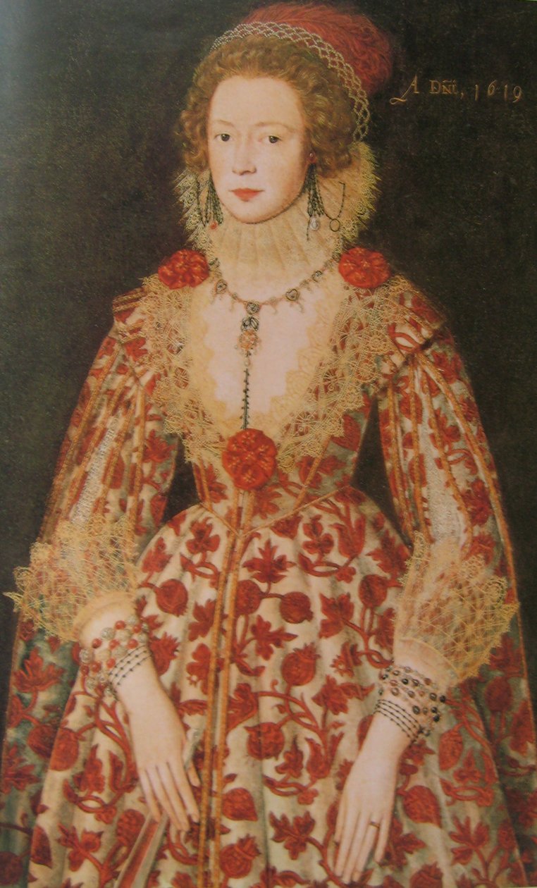 一位年轻女士的肖像 作者 Marcus Gheeraerts the Younger