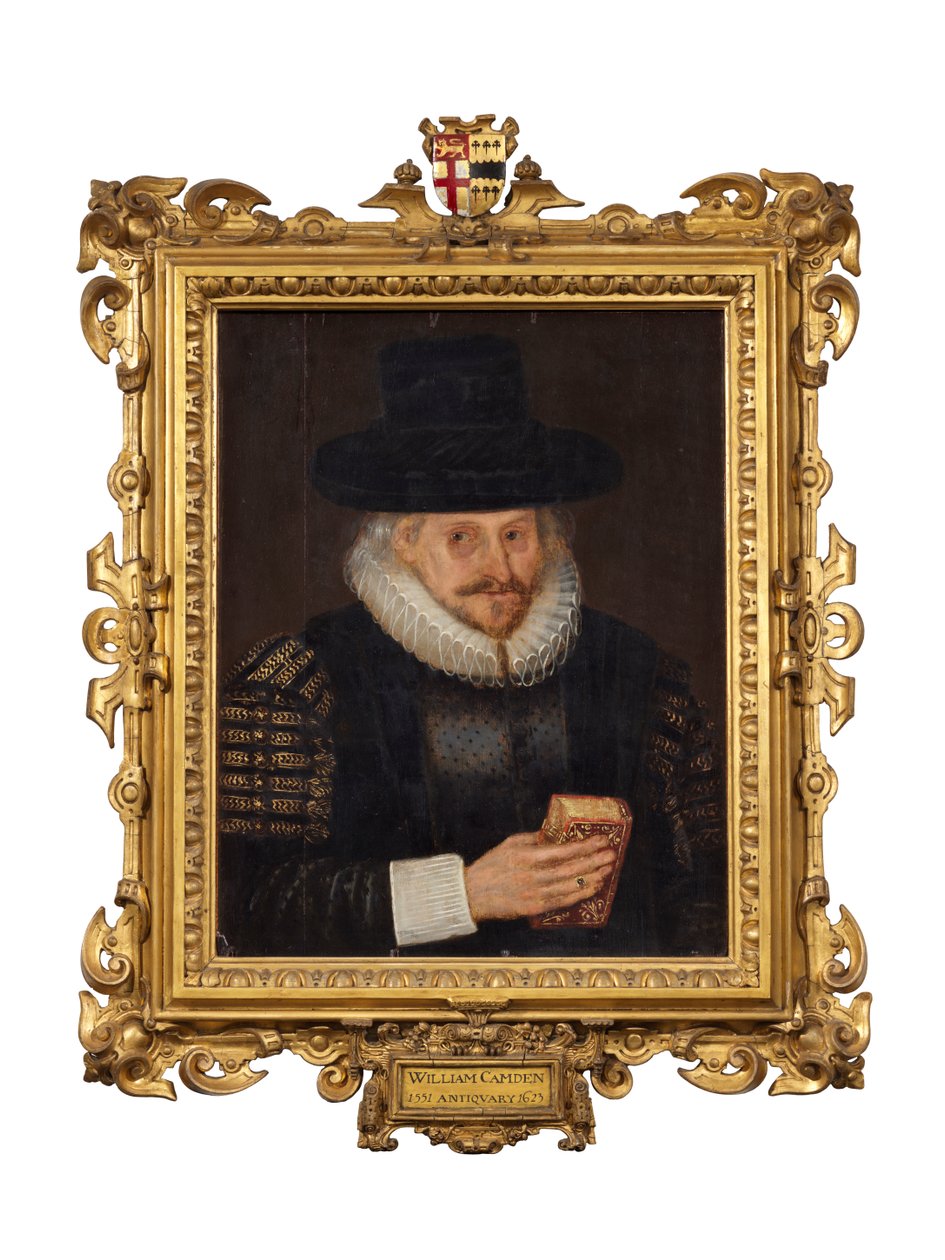 威廉-卡姆登，克拉伦斯纹章王 作者 Marcus the Younger（圈子）Gheeraerts