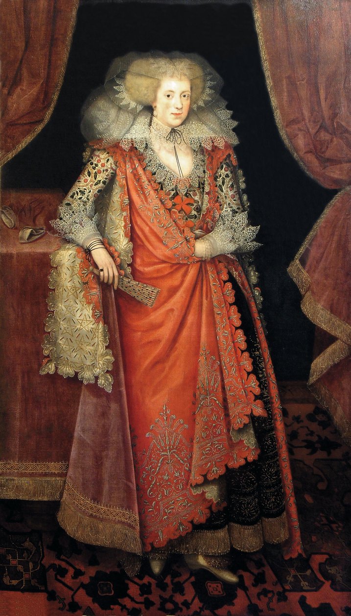 弗朗西斯Knyvett，拉特兰伯爵夫人 作者 Marcus Garret Gheeraerts the Younger