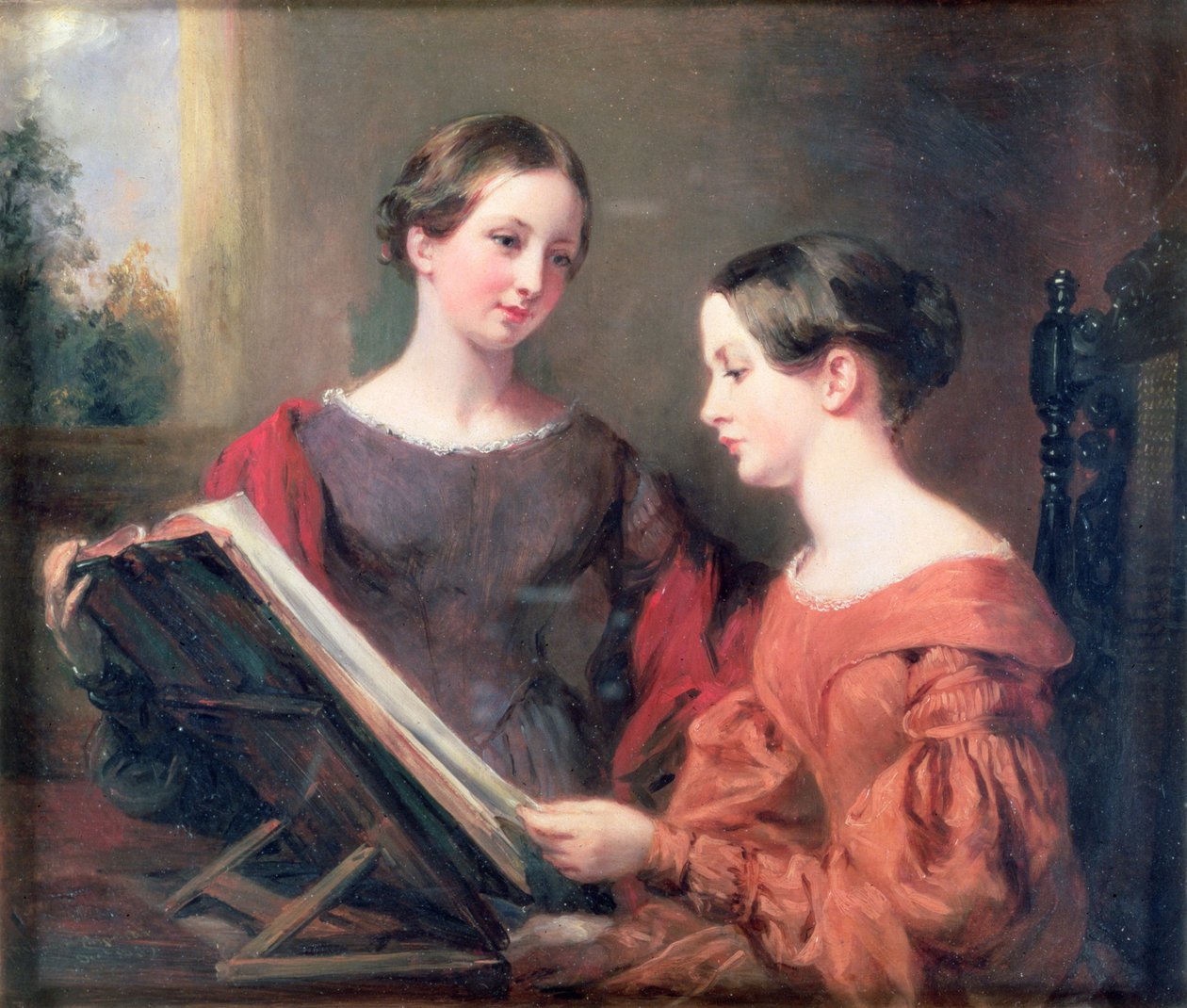 姐妹们，1839年 作者 玛格丽特·莎拉·卡彭特