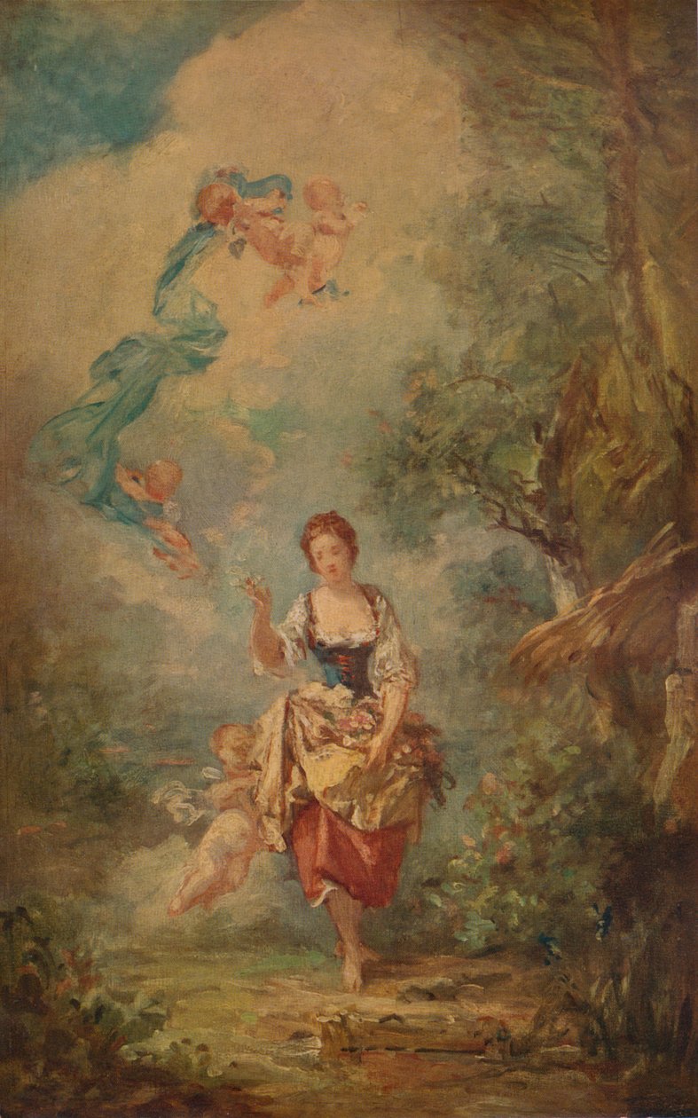 夏，c1802，1938年 作者 玛格丽特·杰拉德