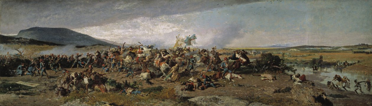 瓦德拉斯战役，1863年 作者 玛丽亚·福图尼