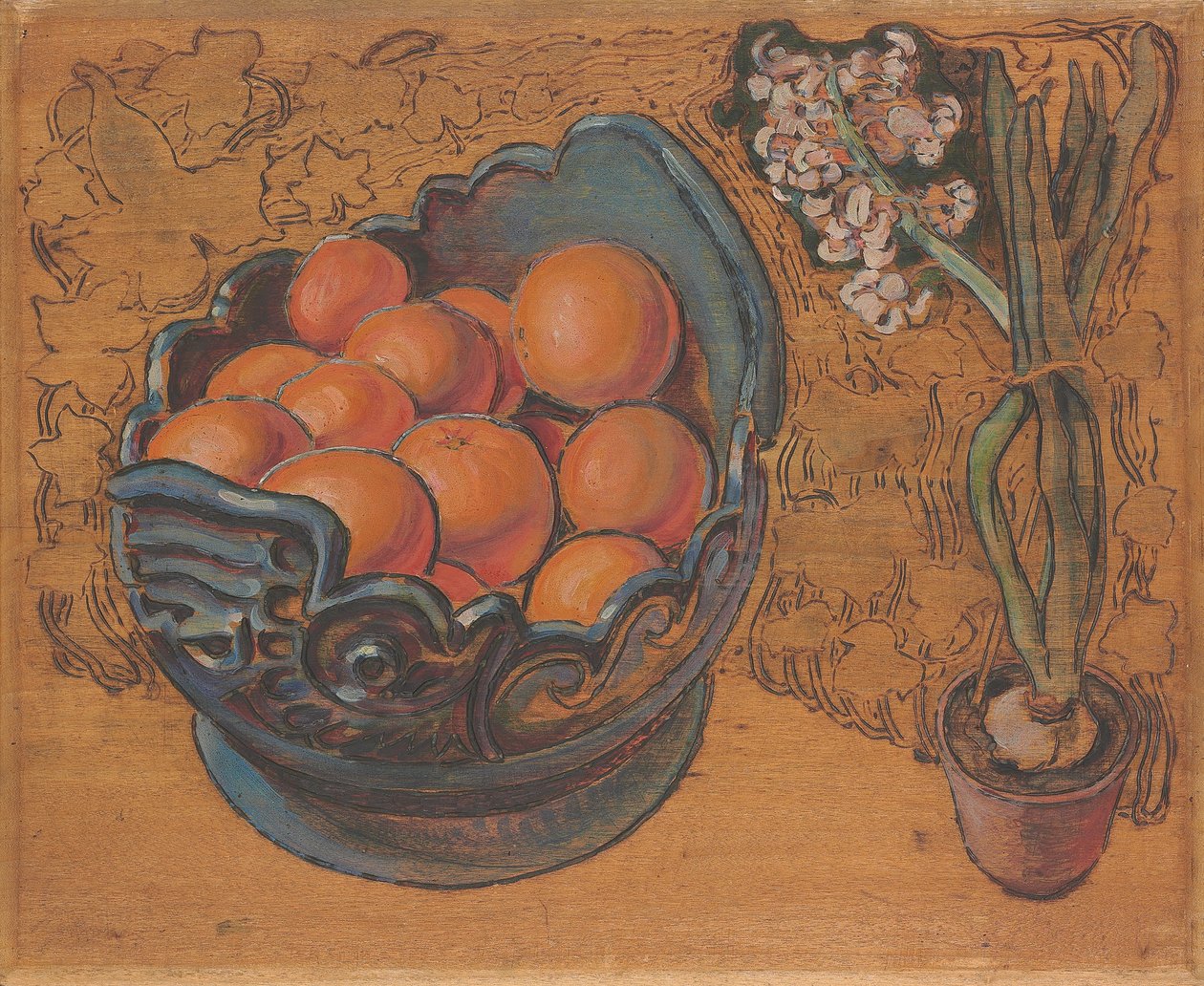 橘子，1895年 作者 玛丽亚·雅昆奇科娃（Maria Iakunchikova）