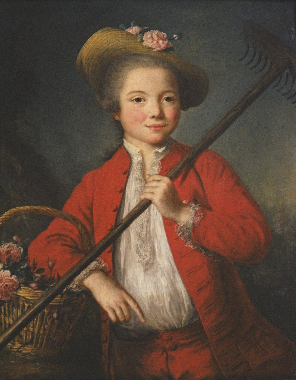 Antoine Duplaa画象，9岁 作者 玛丽安·卢瓦尔