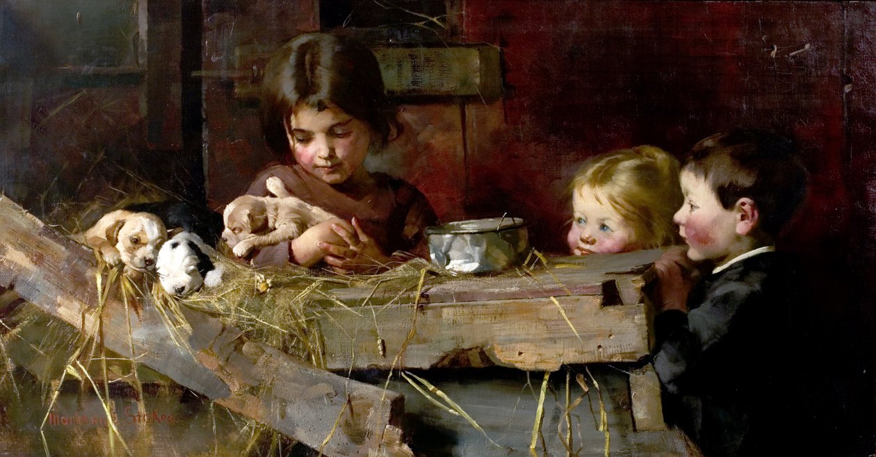 童年的宝藏，1886年 作者 玛丽安斯托克斯
