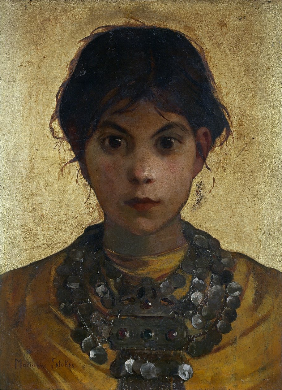 卡普里女巫，1884-85 作者 玛丽安斯托克斯