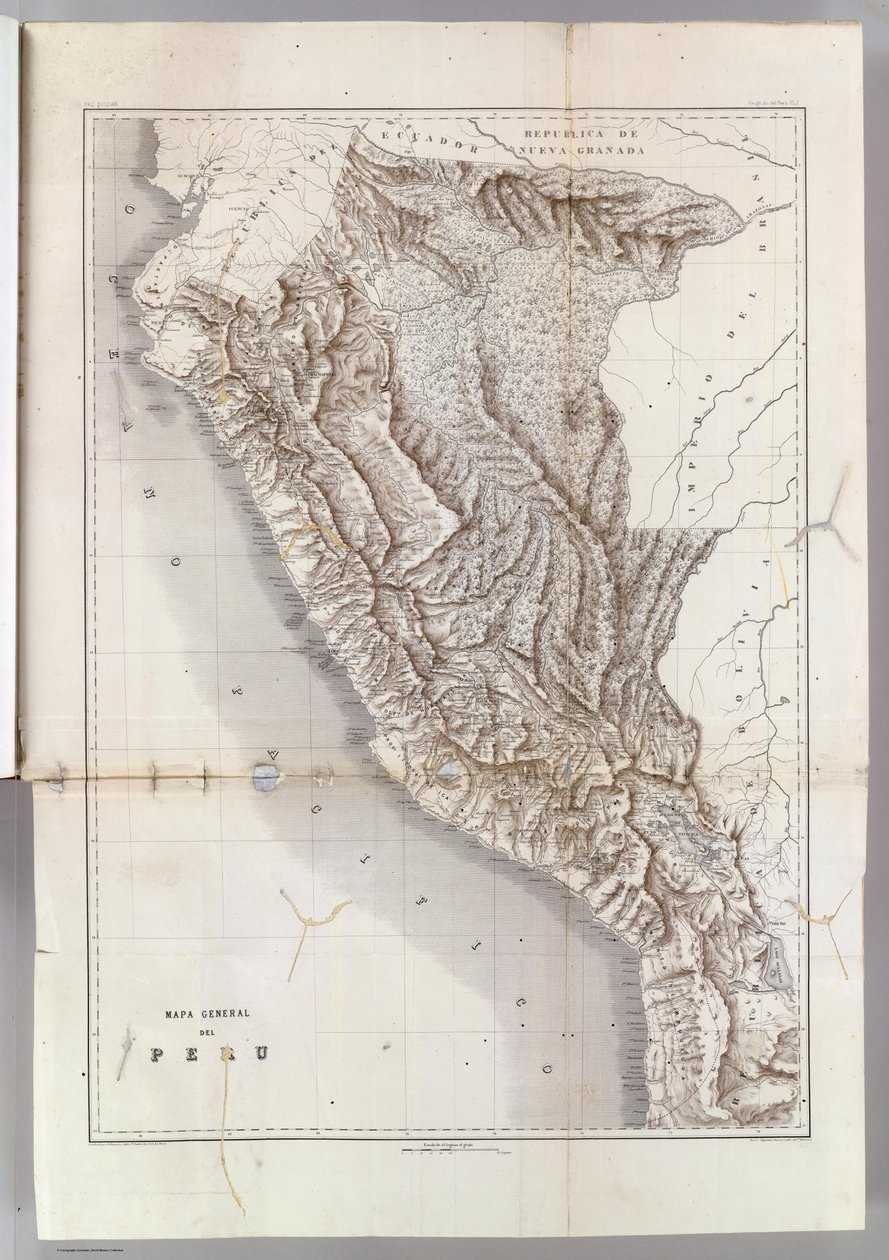 秘鲁总图，1865年 作者 马里亚诺·费利佩·帕兹·索尔丹