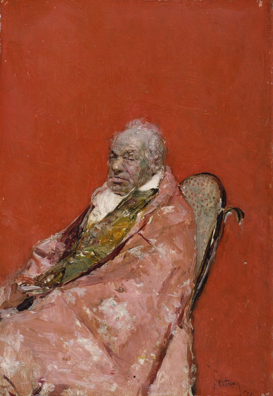 Ecclesiastic，c.1874 作者 马里亚诺·何塞·玛丽亚·贝尔纳多·福图尼
