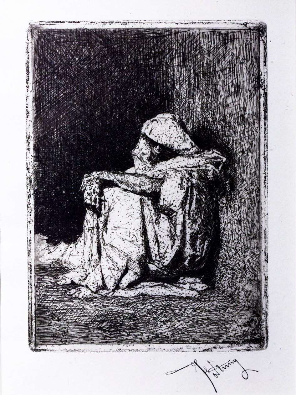 阿拉伯人坐姿 作者 