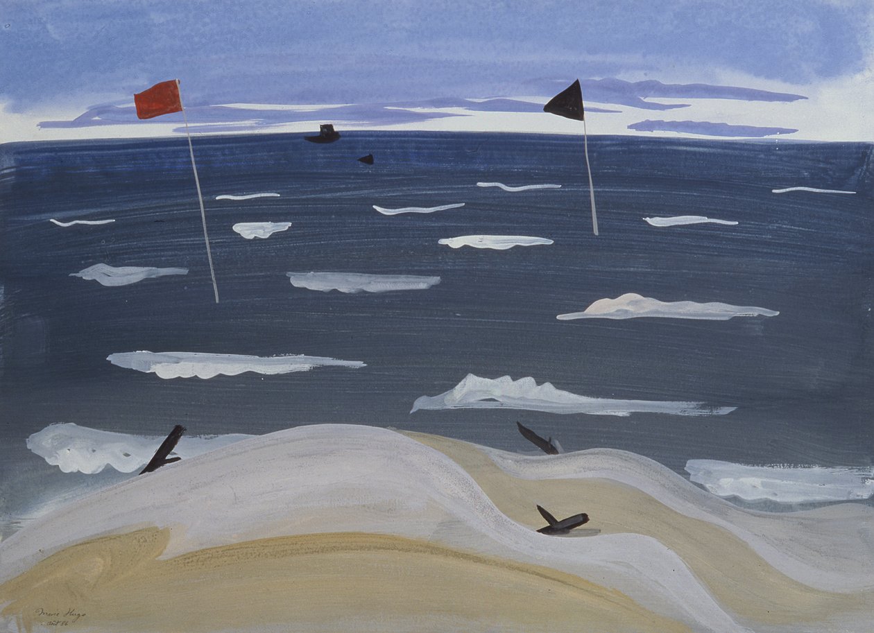 米斯特拉尔的海，1987年 作者 玛丽·雨果