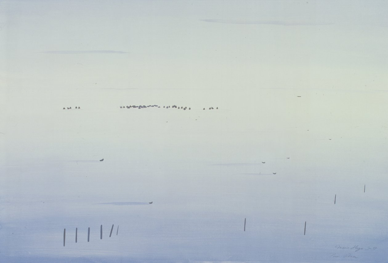 Le Vaccares，1987 作者 玛丽·雨果