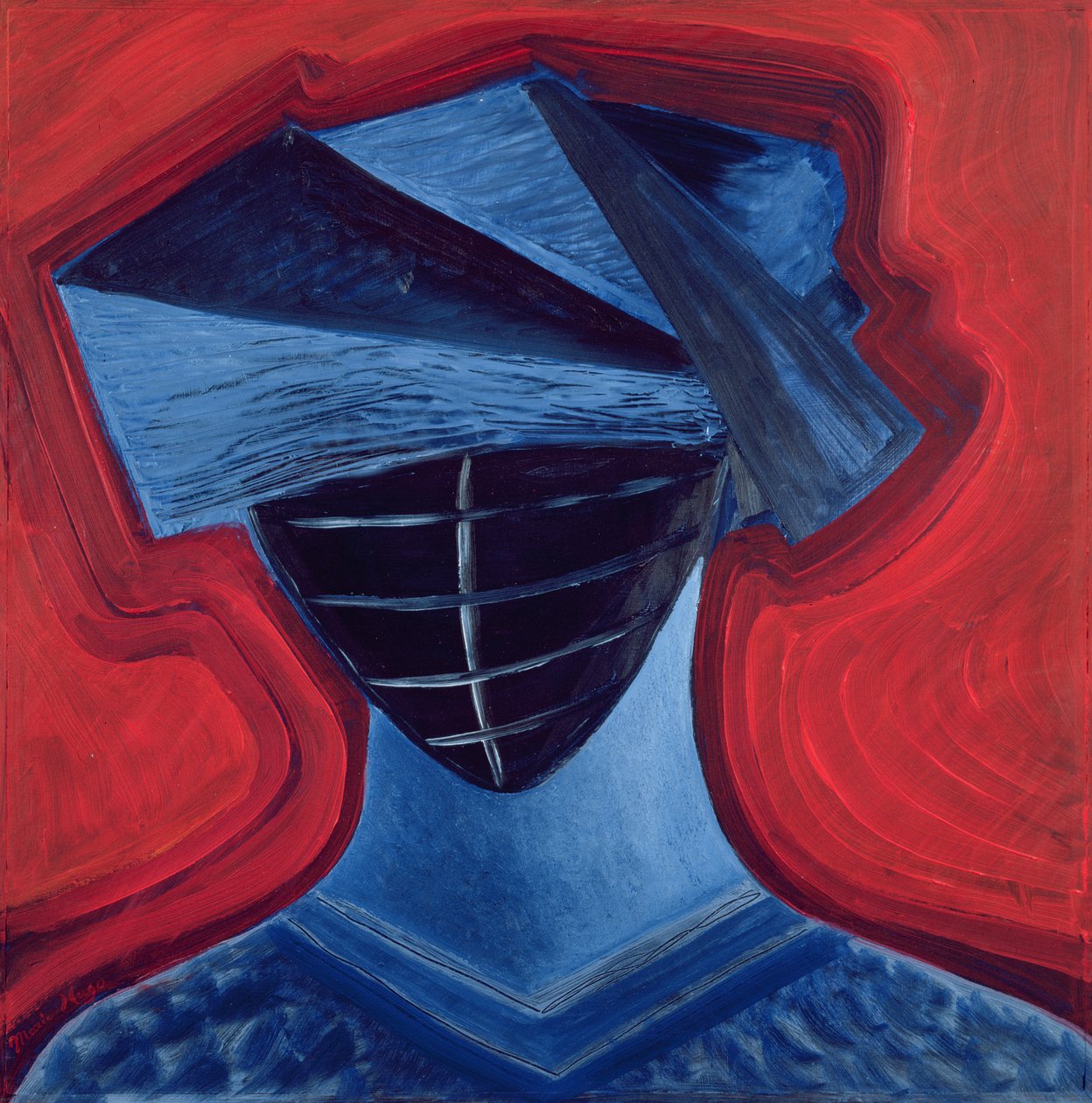 面具III，1991年 作者 玛丽·雨果