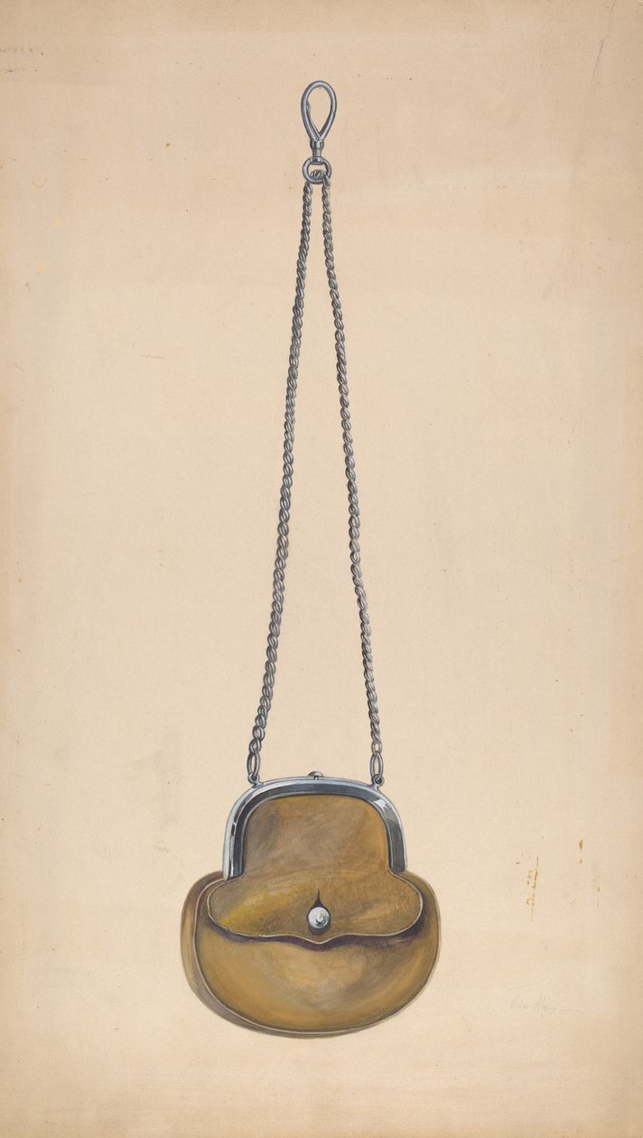 Reticule, c. 1939. 作者 玛丽·阿兰