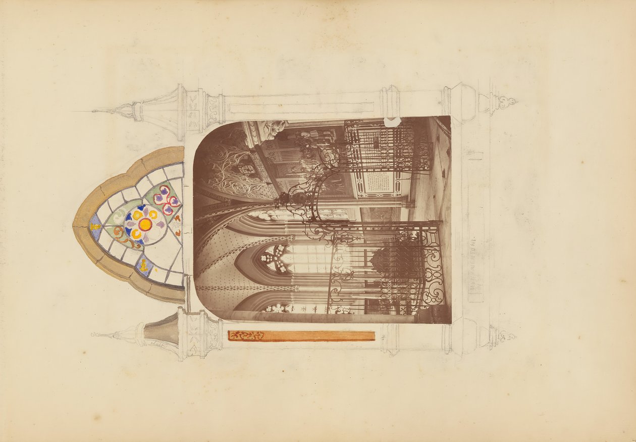 B夫人的相册，1870年代。 作者 玛丽·布兰奇（Marie Blanche）汉娜（Hennenelle Fournier）