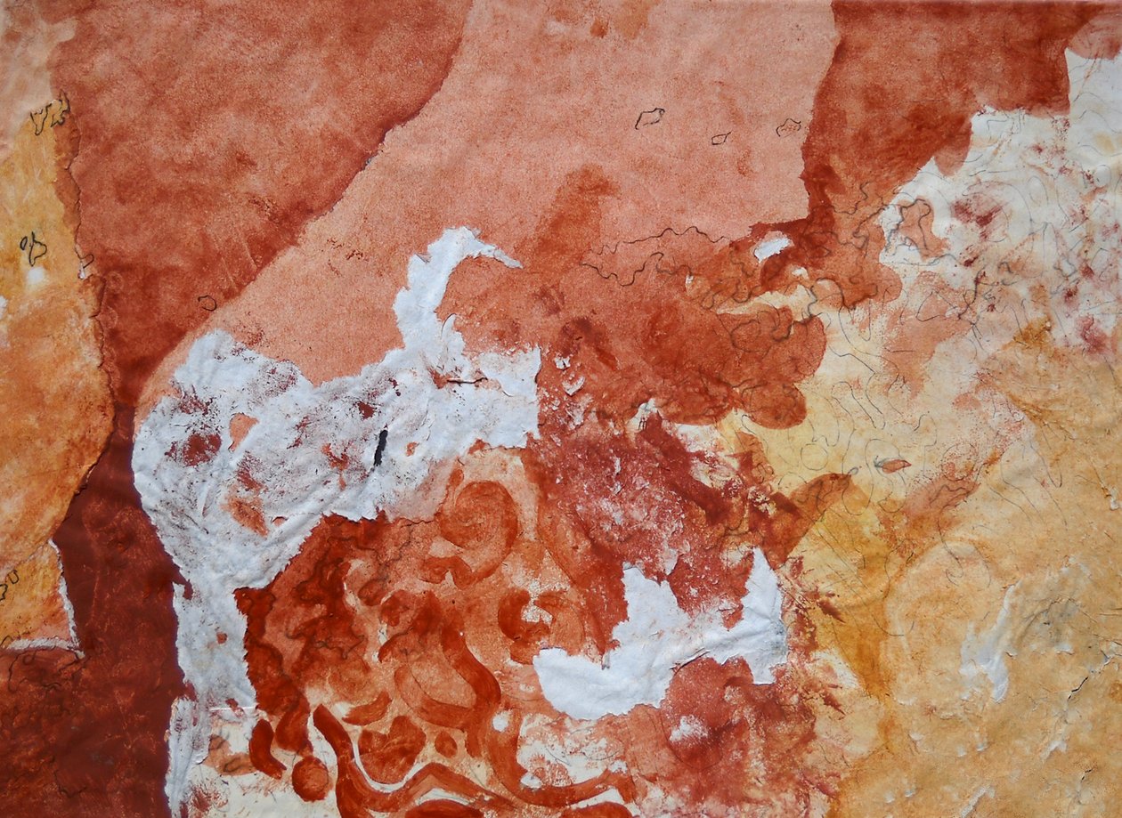 图案 9，2002 年（纸上混合媒介和拼贴画） 作者 玛丽娜·法尔科