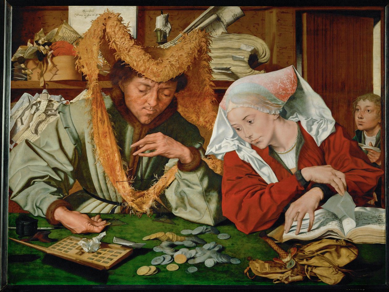  作者 Marinus van Reymerswaele