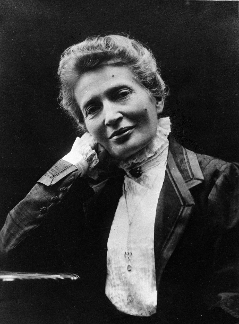 Anna Kuliscioff (或 Anna Kulischov, Kulisciov) (1857-1925) 俄罗斯犹太革命者的肖像。 摄影：Mario Nunes Vis 作者 马里奥·纽尼斯·维斯（Mario Nunes Vais）