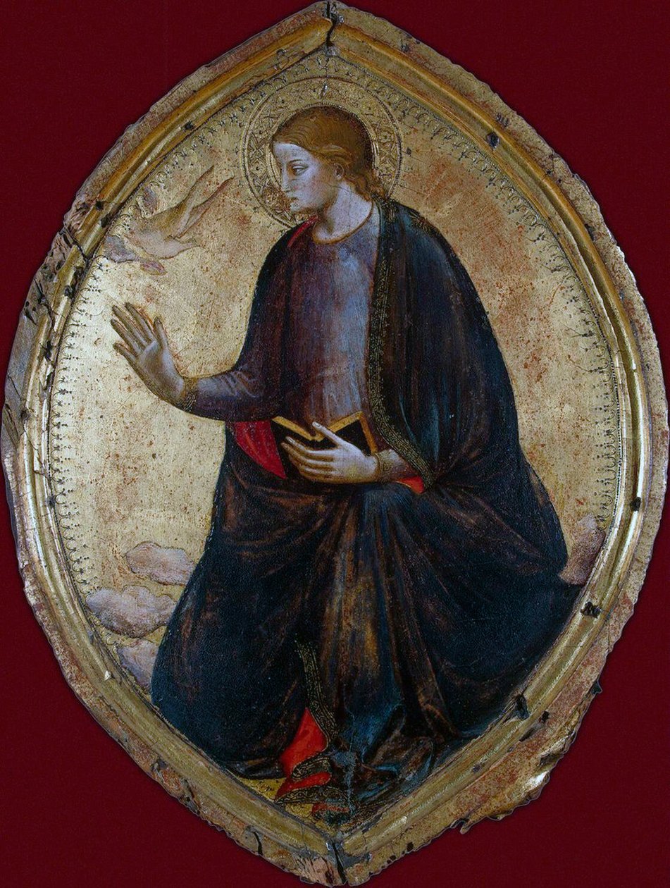 圣母报》，1400年至1410年间。   作者 马里奥托·迪·纳尔多（Mariotto di Nardo）
