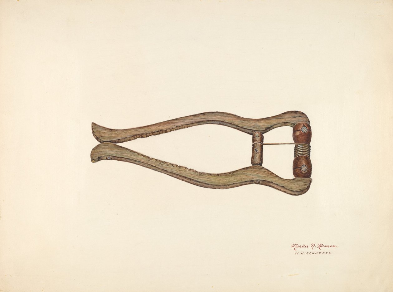 Bootjack，约1938年。 作者 马吕斯·汉森