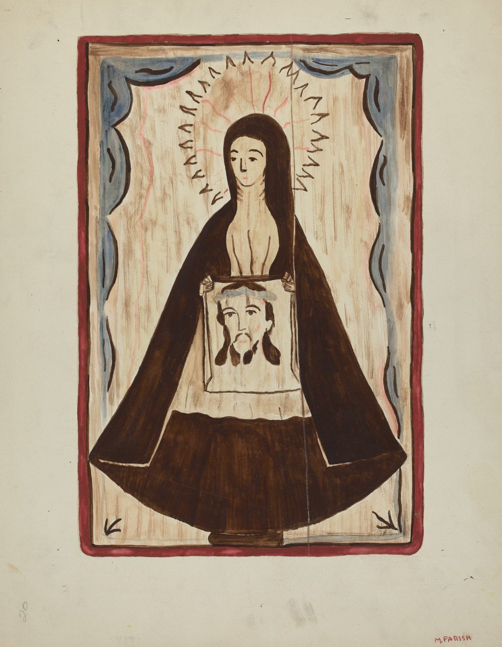 Altarpiece, 1935-1942. 作者 马杰里教区