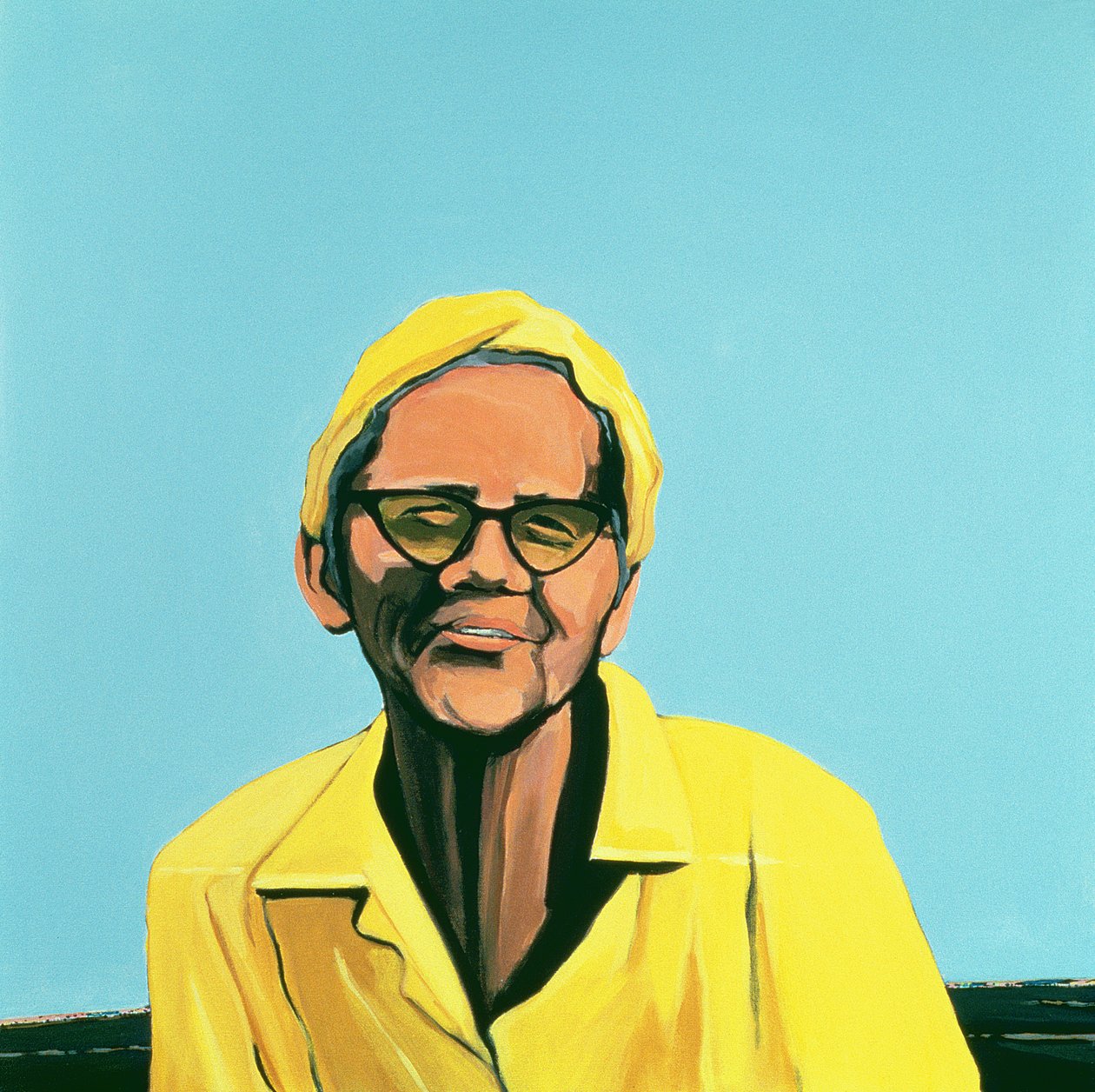 古巴肖像＃13，1996年（丙烯画布） 作者 玛乔丽·韦斯（Marjorie Weiss）