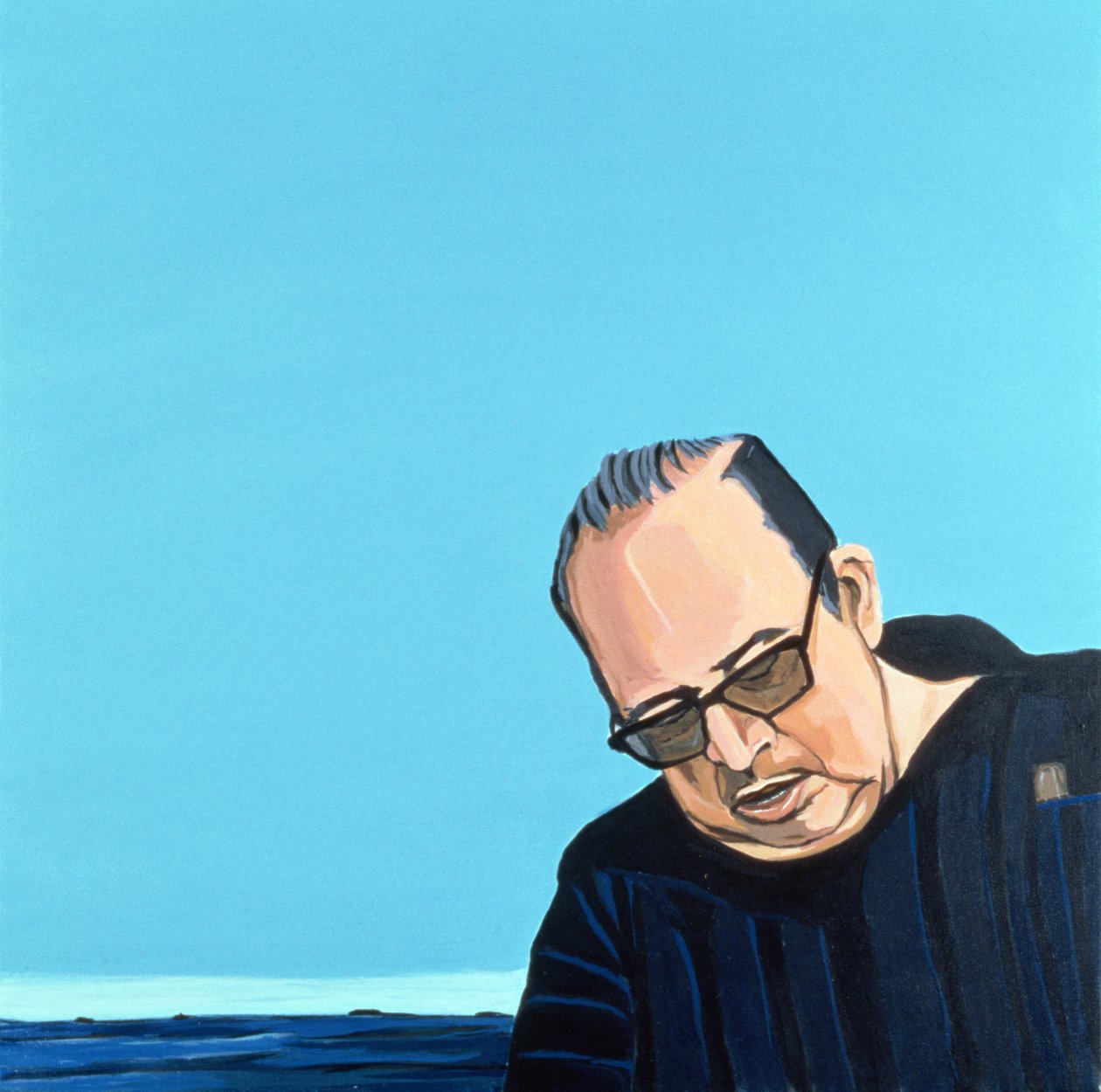 古巴肖像＃7，1996年（丙烯画布） 作者 玛乔丽·韦斯（Marjorie Weiss）
